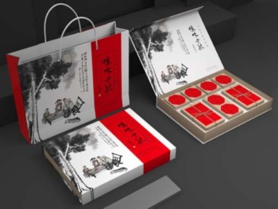 復(fù)古的月餅包裝盒定制選擇什么材質(zhì)？