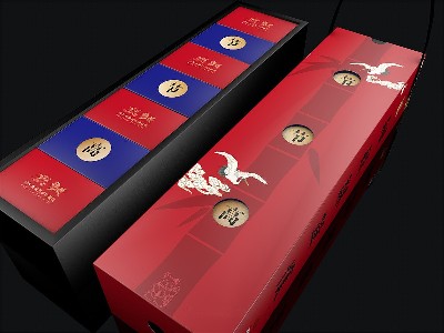 在山東做茶葉禮盒定制，淺談高級黑的應用一